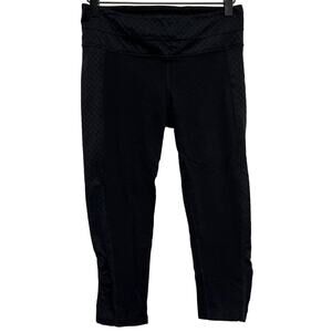 Athleta Black Cropped Leggings Size Small